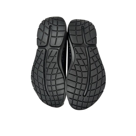 NWT OOFOS Mens 10.5 OOmg Sport LS Low Shoe Black Green Recovery Gorpcore 5085 - Picture 5 of 6